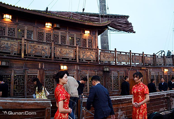“不肯去观音号”仿古游船第 2 张图片