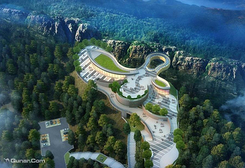 重庆云阳悬挑玻璃景观廊桥第 2 张图片