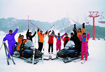 临沂茶山滑雪场第 4 张图片