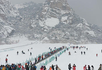 五莲山滑雪场第 4 张图片
