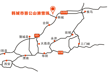 晋公山滑雪场第 4 张图片