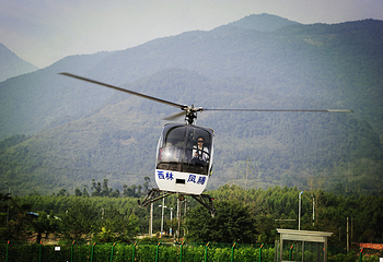 直升机观光飞行·空中瞰峨眉第 22 张图片