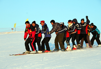 内蒙古乌兰哈达滑雪场第 1 张图片