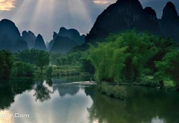漓江竹筏游第 9 张图片