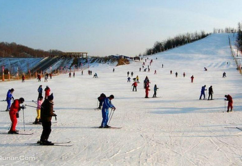 英杰温泉松林滑雪场第 1 张图片