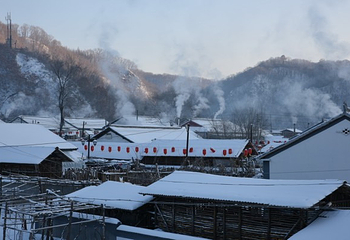 辽宁雪乡沙河子满族民俗村第 1 张图片