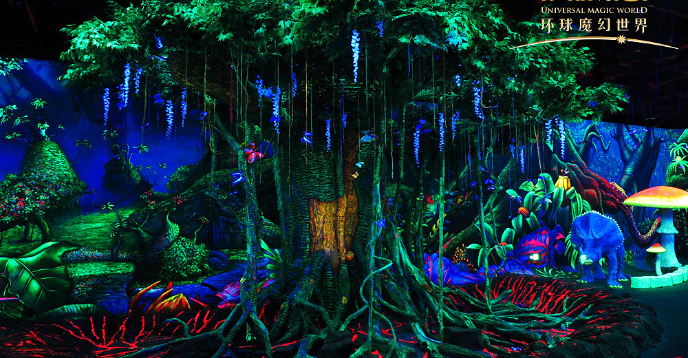 魔幻城畅玩通票  蓝海豚珠江游船室内票