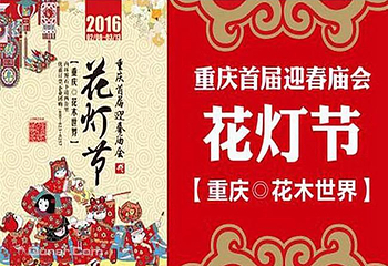 重庆首届迎春庙会花灯节第 1 张图片