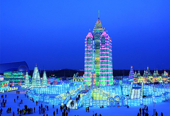 松花江冰之梦冰雪（汽车）游乐园第 2 张图片