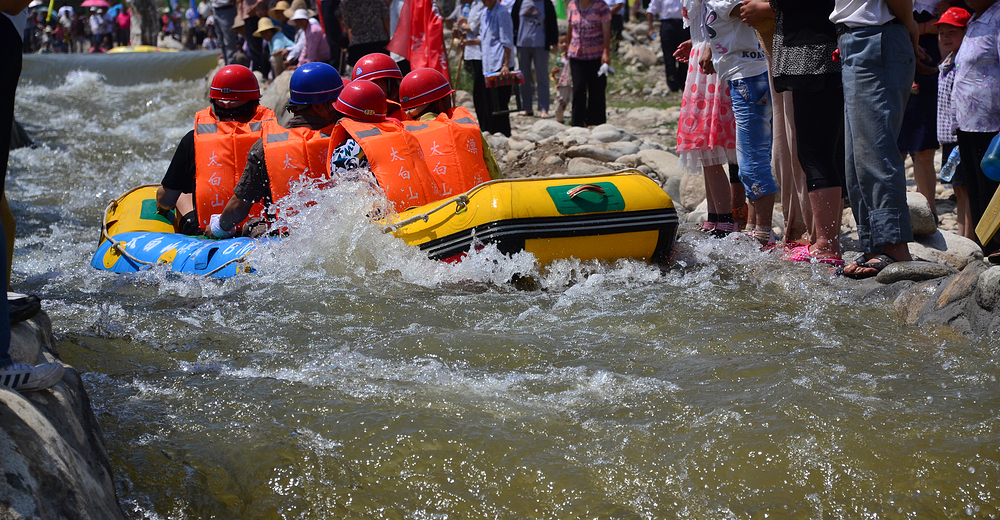太白山国家森林公园 太白山漂流