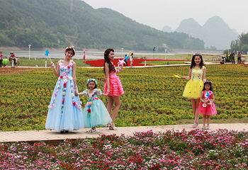 贺州黄姚仙女湖花海第 37 张图片