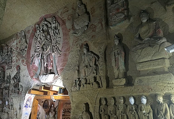 万安禅院石窟第 4 张图片
