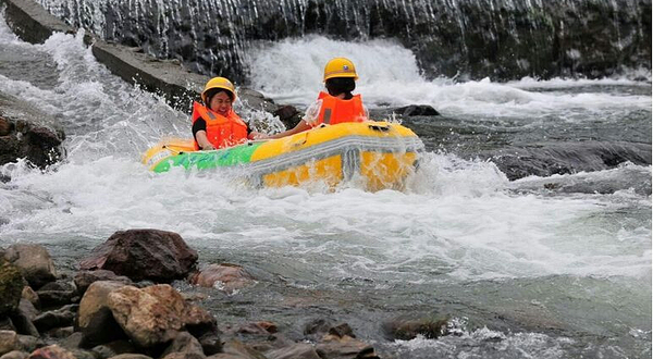 磐安月亮山漂流