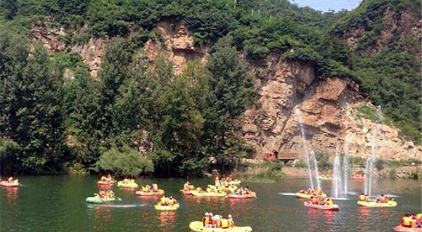 恒河源高山漂流