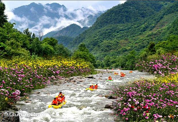 铁岭御龙花海漂流第 1 张图片