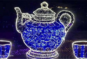 台州太阳城梦幻灯光节第 3 张图片