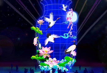 崇州国庆金秋田园灯会第 9 张图片