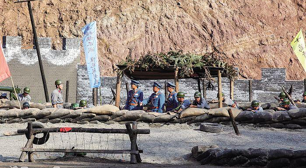 重庆川军血战到底实战演习实景剧