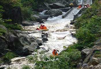 衡山九龙峡漂流第 2 张图片