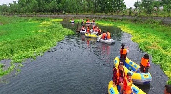 桤木河湿地漂流