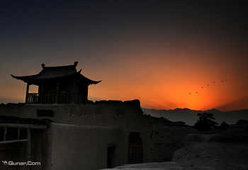 宁夏中卫沙坡头区大漠边关风景旅游区第 4 张图片