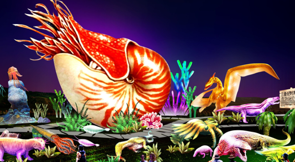 2017首届射洪侏罗纪国际焰火灯会