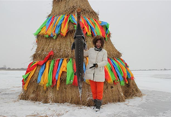 金河湾湿地冰雪梦幻乐园第 3 张图片
