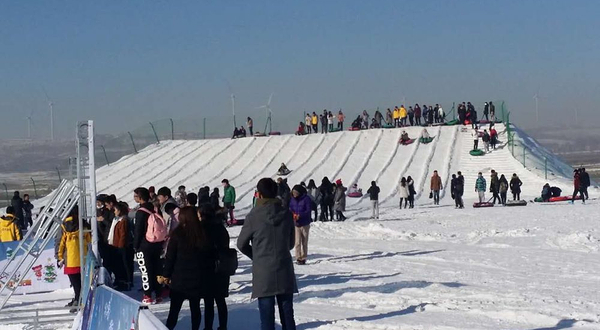 张北草原冰雪季