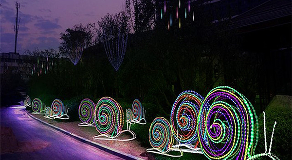 崇州廖家乡里乡情灯会