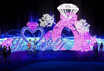 浚县首届大型梦幻灯光节第 1 张图片