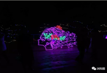 浏阳首届梦幻灯光节第 2 张图片