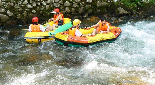 十渡麒麟山环山漂流