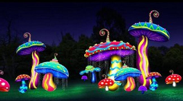 熊猫恐龙迎春灯会