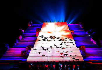 《中华泰山·封禅大典》实景演出第 17 张图片