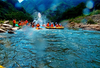 南阳南召白河漂流第 7 张图片