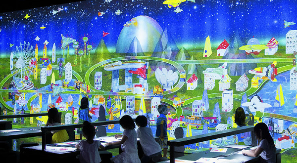 青岛万象城Teamlab“未来游乐园”