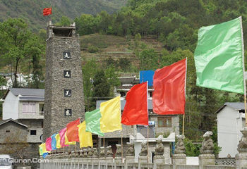 走马羌寨第 1 张图片