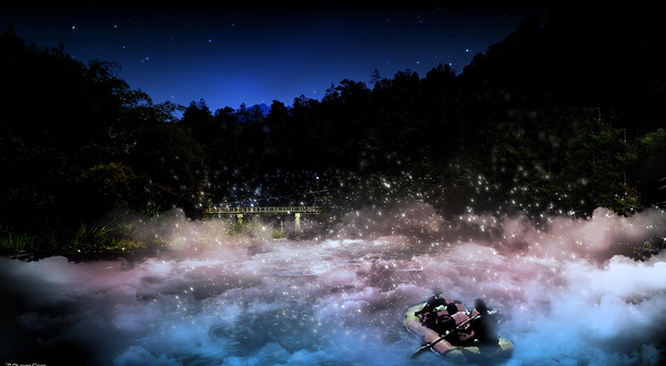 5D水秀梦境夜间漂流