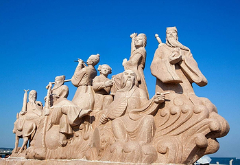 八仙雕塑第 3 张图片