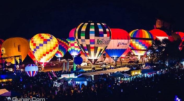 中国灵武热气球节