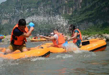 拒马河十五渡漂流第 6 张图片
