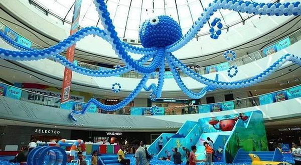 松江万达海底小纵队移动城堡