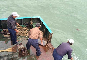 日照任家台出海观光捕渔第 1 张图片