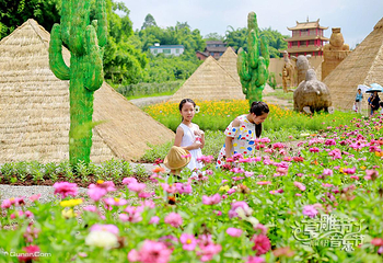 中国彩灯之乡第三届草雕节第 6 张图片