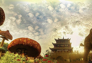 中国彩灯之乡第三届草雕节第 2 张图片