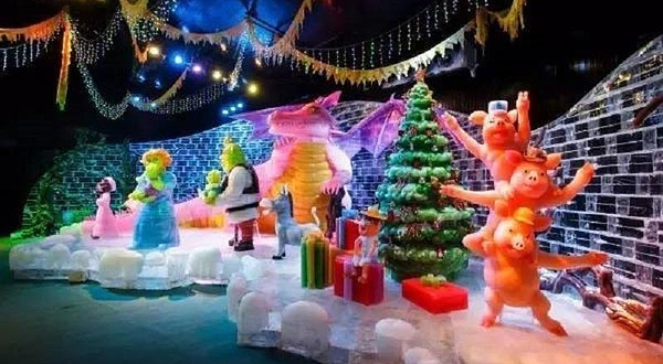 绍兴银泰城冰雪节