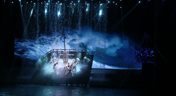 宁波博地影秀城——《甬秀•港通天下》