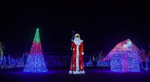 浏河第一湾灯光秀