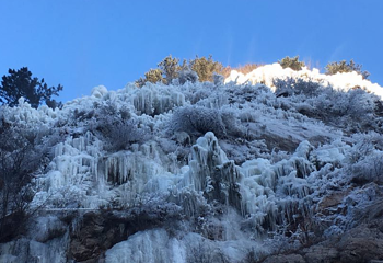 河坎子冰瀑冰雪大世界第 6 张图片