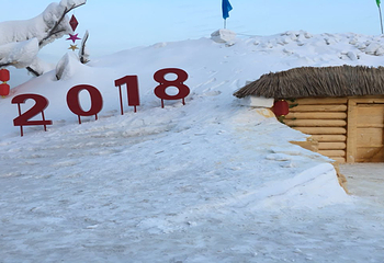 东陵荷花湖冰雪大世界第 2 张图片